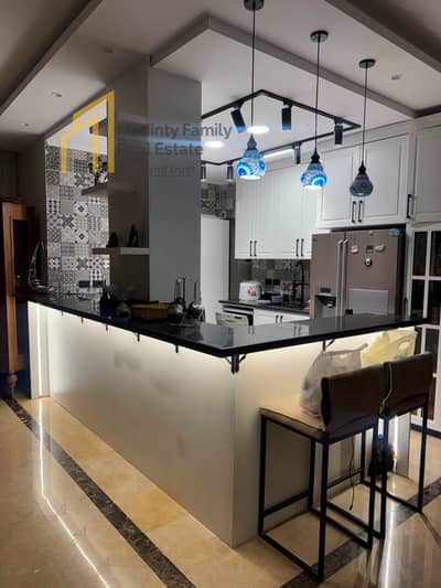 "A unique opportunity to own a ready-to-move twin house in one of the best areas of Madinaty, combining exceptional location, high-quality finishing, and practical spaces for the family.