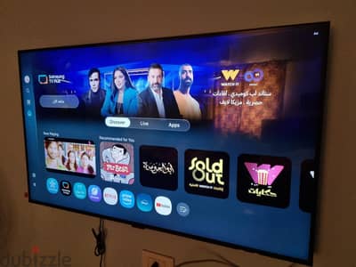 شاشة سامسونج سمارت crystal UHD ٤٣ بوصة بحالة ممتازة شبه جديدة