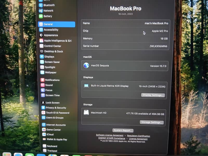 MacBook Pro M2 pro 16 inch 8