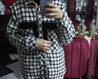 جاكيت صوف كاروهات