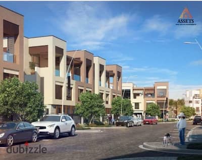 Apartment ready to move with installments in Compound district 5