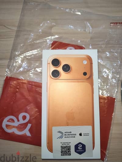iPhone 17 Pro Max 256GB – Sealed – Official Warranty – Tax Paid