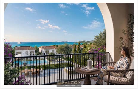 قدام البحر تشطيبVIPمُجهز بالكامل+تكييفات  207 م ((3 غرف))  panoramic view خيالي على البحر  بمساحه كبيره ب Lifestyle اماراتي بخدمه 5-Star فيو خيالي  شر