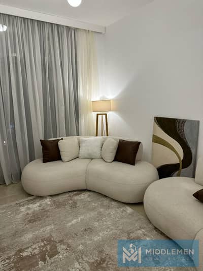 Apartment 3beds Fully Finished&Furnished+Acs Ready To Move Facing North View Landscape&Lagoon In Fifth Square Almarasem New Cairo