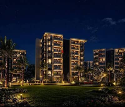 Family apartment, 176 sq m, for sale in Noor City. Opening reservation available, immediate occupancy, best price, longest payment period of 15 years, garden view, unobstructed sea view.