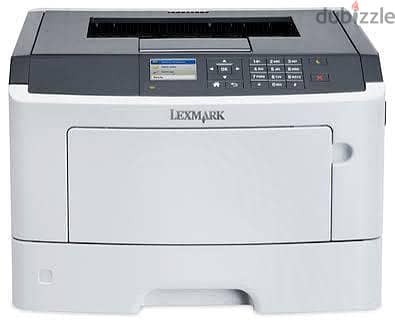 طابعة ليكسمارك MS510dn ليزر 45 ورقة/دقيقة وش وضهر وشبكة استيراد