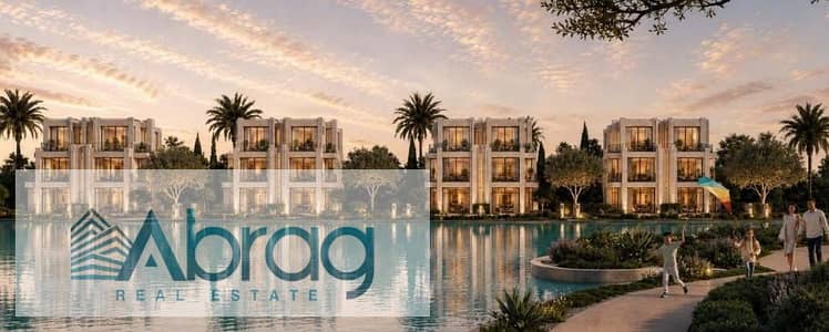Townhouse villa for sale in Villagio Gray Compound, October, at the launch price! Book now!