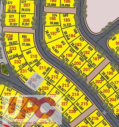 Land for sale in the tenth of Ramadan, west of the Al-Kafrawi Garden (Beit Al-Watan Project, the tenth phase, complementary)