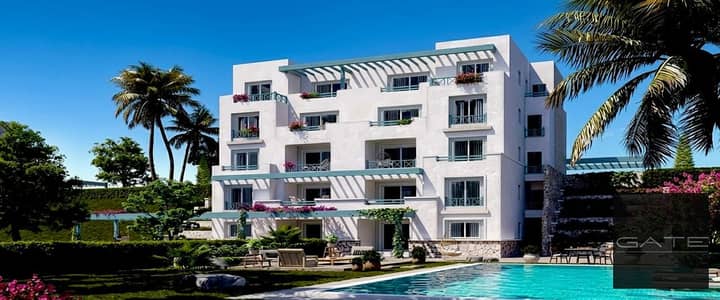 **Chalet for Sale in Mountain View Ras El Hekma – Greek Island Phase | Prime Pool View | Stunning Sea View | Exceptional Price for a Limited Time**