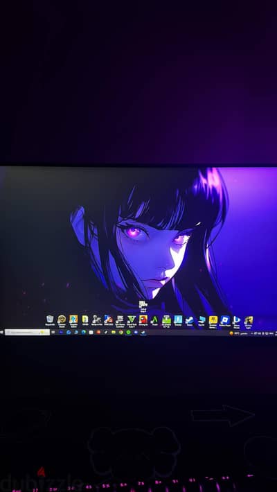 للبيع شاشة asus 23.8 inch--165 hz