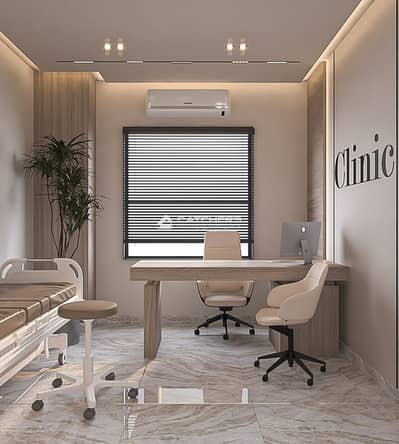 Invest Smart in a Fully Finished Clinic with ACs in ATOM by MakePlace, in the Heart of Fifth Settlement, Directly on AUC Street, with Installments ove Invest Smart in a Fully Finished Clinic with ACs in ATOM by MakePlace, in the Heart of Fifth Settlement, Directly on AUC Street, with Installments ove