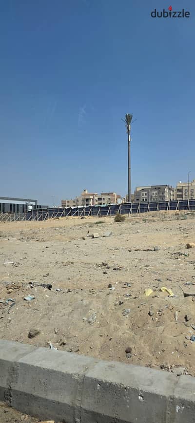Warehouse land for sale in the Third Settlement Industrial Area. Land area 1660 square meters. Second plot from the Obour Axis. Asking price 40,000. D