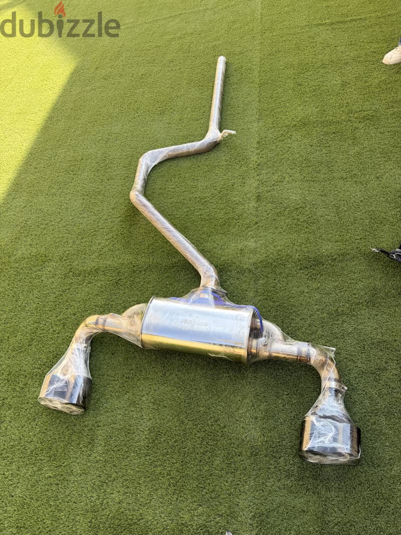 Valved catback for 1.4 tsi 1