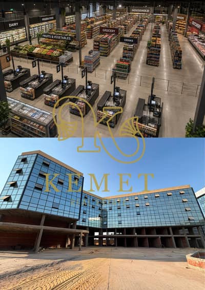 COMMERCIAL FOR SALE 2000 SQ M READY TO MOVE HYBER MARKET NEW CAIRO
