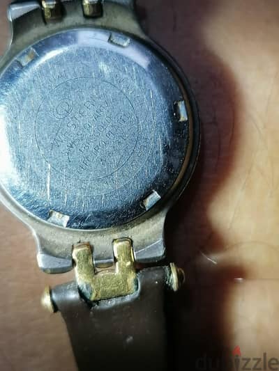 ساعة:( western Quartz (18 gold
