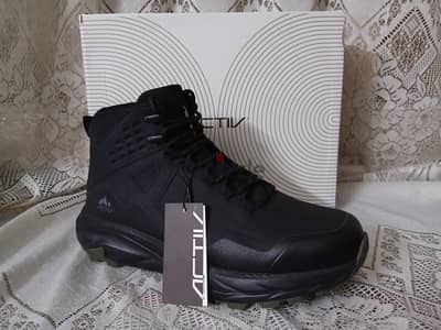 جزمة شوز أكتف رجالي لون أسود  Men's Activ New Shoes  Blac