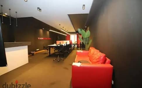 مقر اداري للايجار 280م بسموحه شارع ألبرت الاول تشطيب سوبر لوكس
