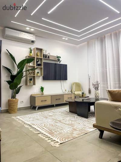 Furnished studio for rent in (Privado) Madinaty