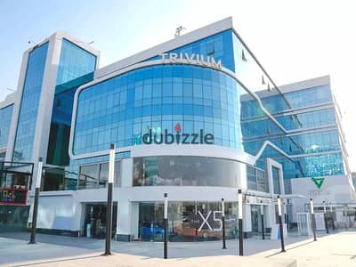 Office for rent ready to use fully finished with AC’s prime location in Trivium Square Mall - Fifth Settlement