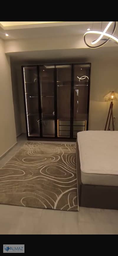 Furnished 90 sqm studio apartment for rent in North Lotus, Fifth Settlement, near the Clubs District.