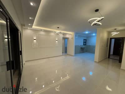 Apartment 146m² ready for immediate occupancy for sale in the best phase of Madinaty, B15, with modern finishes and the best price available on the market.