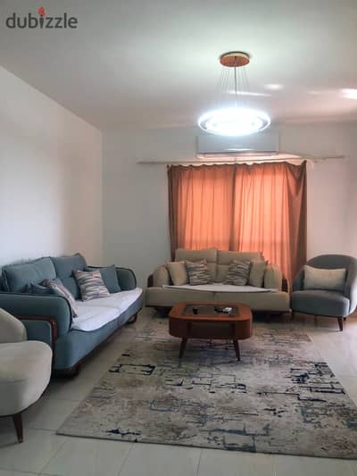 Furnished apartment for rent in Al Rehab (New Phase Seven)