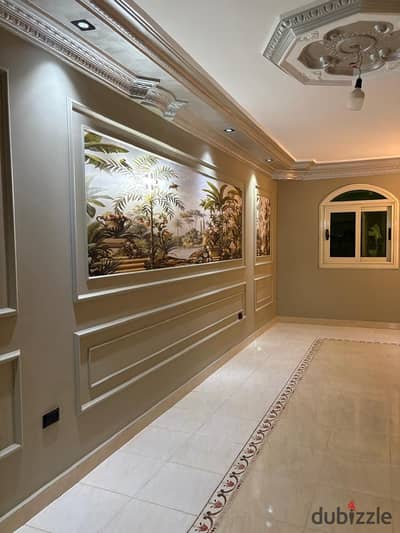 Luxury 195 SQM Apartment for Sale in 6th of October City – Ultra Super Lux Finishing, 4 Bedrooms, 2 Bathrooms, 3-Piece Reception, Balcony, Prime North-Facing Location Near Al Baraka Bank, NBE and Central Axis