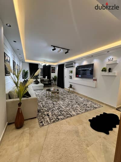 Furnished apartment for rent in Madinaty B12