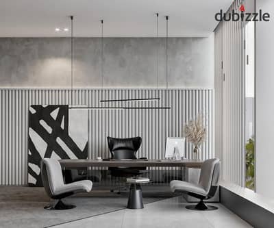 Administrative office with a direct view of the axis next to Mall of Arabia