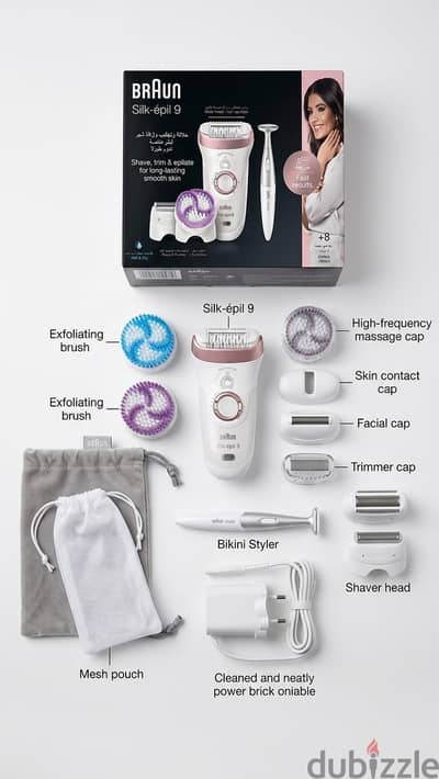 Braun Silk Epil 9 epilator (9980) like new