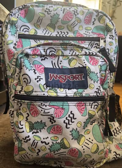 Jansport Big student school bag same as new شنطة مدرسة كالجديدة