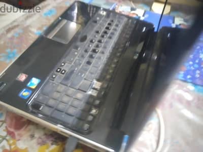 لاب توب hp مستعمل بالكرتونه