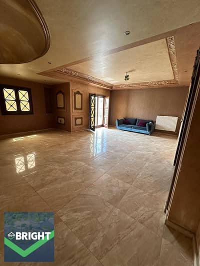 Apartment for sale, finished, repeated floor in villas, Al-Narges, Fifth Settlement