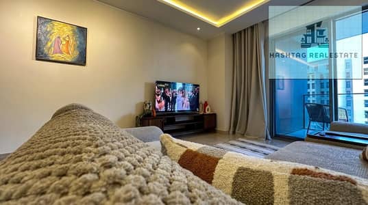 للإيجار في ZED Towers – الشيخ زايد  شقة مفروشة بالكامل بتصميم راقي ومميز  2 Bedrooms  2 Bathrooms  فرش مودرن وتجهيز كامل للسكن موقع م