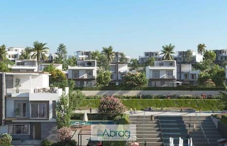 شقة 3 غرف ارضي بجاردن للبيع دايركت علي وصلة دهشور - Dunes - V Levels