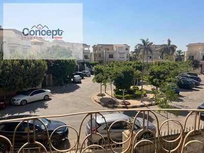 Twin House for Sale in Golden Heights New Cairo - 300  BUA + 344 SQM Land - 4 Beds + Maid - Rehab View - Core & Shell