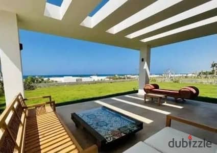 Chalet by Maraseim in the Prime Location on the North Coast,ras el hekma, mar bay ,Including Kitchen and Air Conditioning, with Installmentsits
