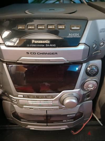 panasonic caset ans DVD player