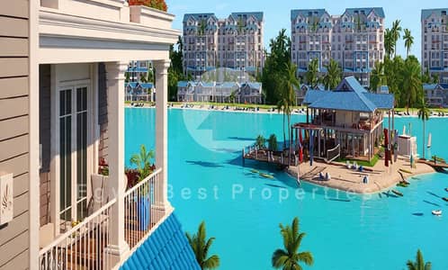 HOT PRICE Resale IVilla Roof Lagoon View Ready to Move for sale in Mountain View ICity New Cairo 5th Settlement