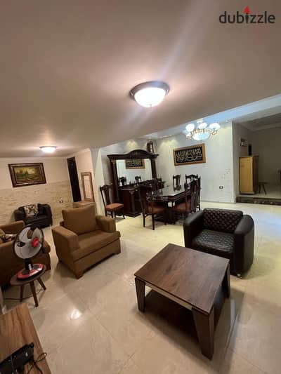 Basement 180 SQM apartment for rent in rehab