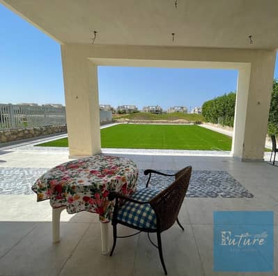 Chalet for Sale in hacinda bay Ground Floor with Garden  3 Bedrooms 3 bathroom Amazing View | Fully Furnished | North Coast