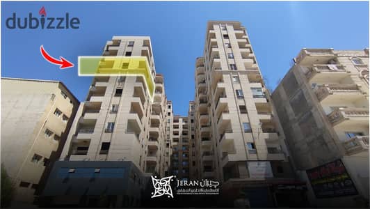 Distinctive apartment for sale 145m in New Smoha, facade of Smoha Elegance compound