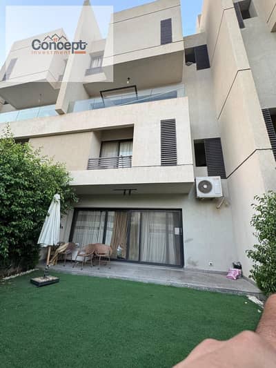 Ground Duplex for Sale in Al Burouj el sherouk new cairo - 176 SQM + 50 SQM Garden - 3 Beds + Maid - North Facing - Fully Finished