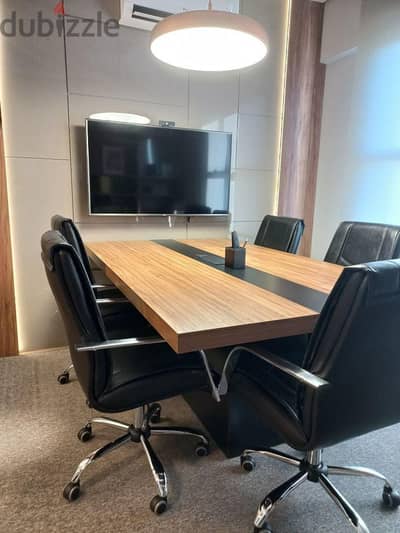 ترابيزة  اجتماعات خشب mdf اسباني /طاولة اجتماعات /meeting table