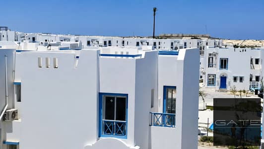 شالية أرضى بجاردن للبيع بسعر ريسيل مميز فى ماونتن فيو الساحل الشمالي مرحلة روودس _ بحرى صريح