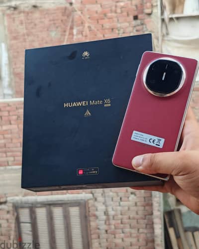 Huawei mate X6 كسر زيرو مدفوع ضريبه بكل مشتملاته جلوبال لون مميز