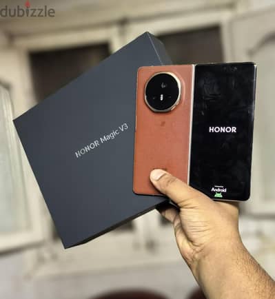 Honor Magic V3 كسر زيرو بكل مشتملاته زيرو ضريبه للبيع او البدل