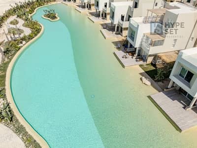 Fully finished chalet for sale at Al Masyaf, Ras El Hekma first row on lagoon & just steps from the sea with a down payment and a flexible installment