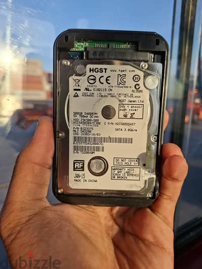 هارد HGST استيراد 500 جيجا للابتوب أو البلايستيشن - جديد زيرو