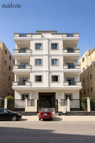 Apartment for sale in New Lotus, Fifth Settlement  Prime location  Second row from clubs, Golden Square roundabout, and Agora Mall